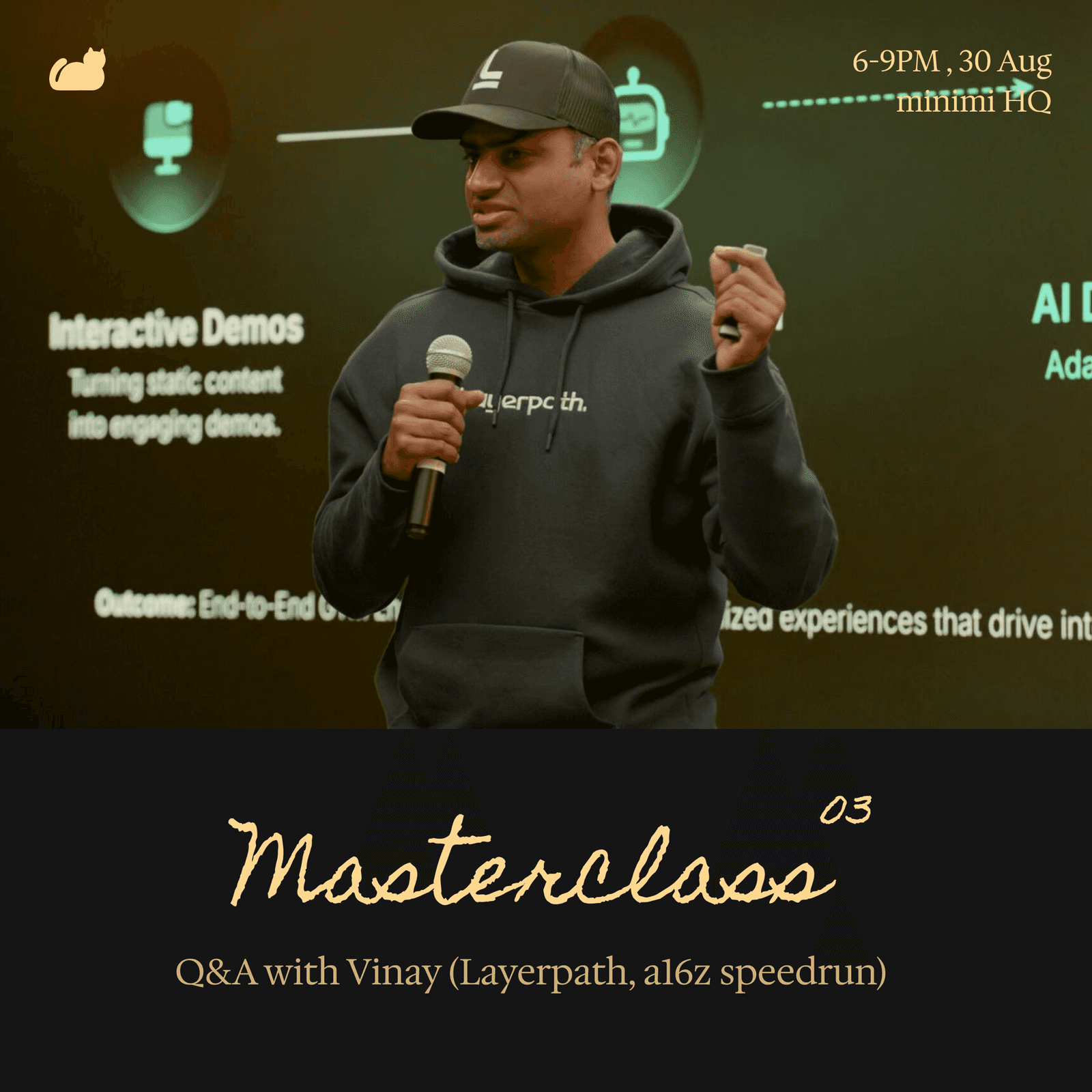 Masterclass: QnA with Vinay (Layerpath, a16z Speedrun)