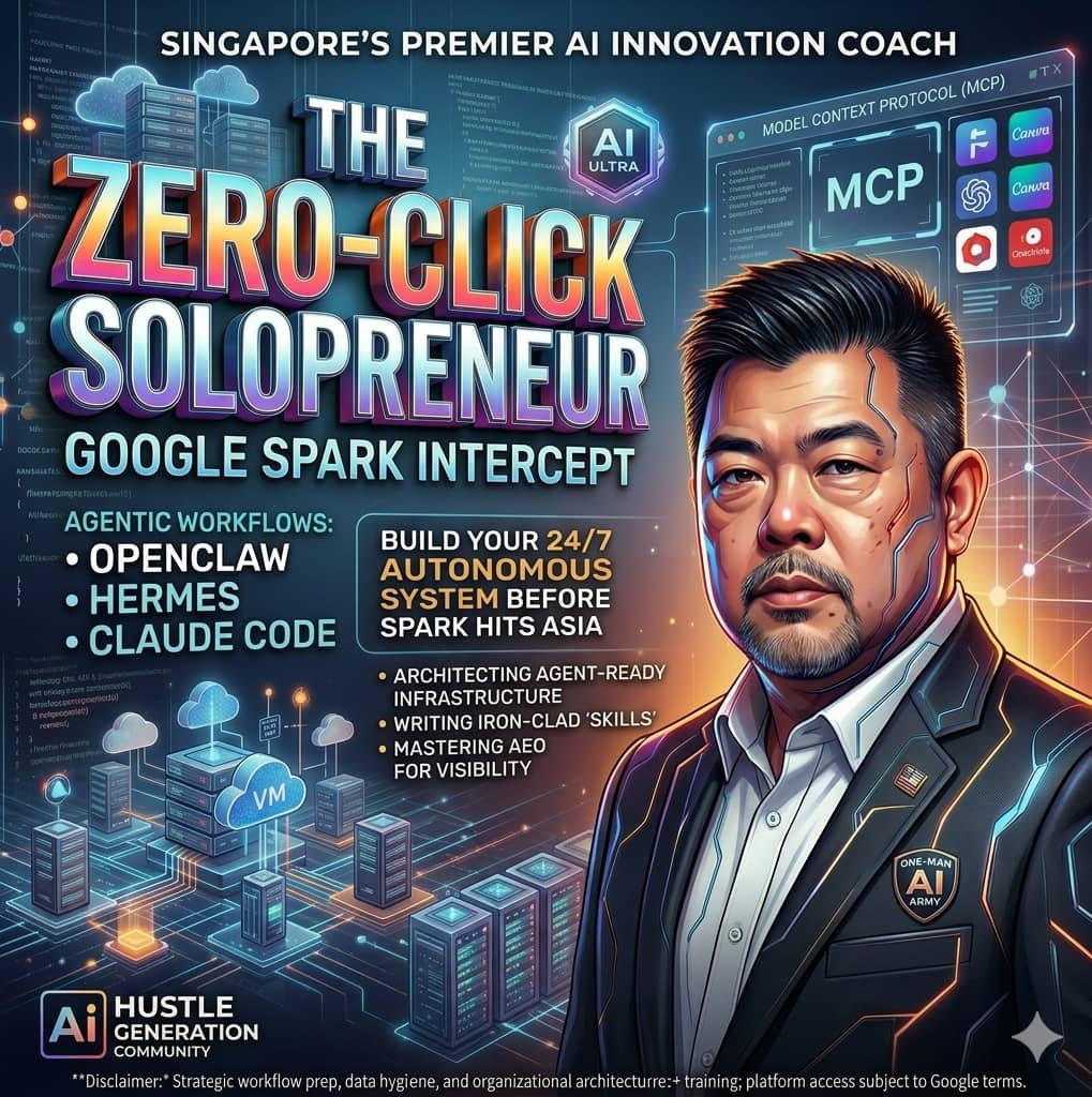 THE ZERO-CLICK SOLOPRENEUR: “GOOGLE SPARK” FOR ONE MAN ARMY