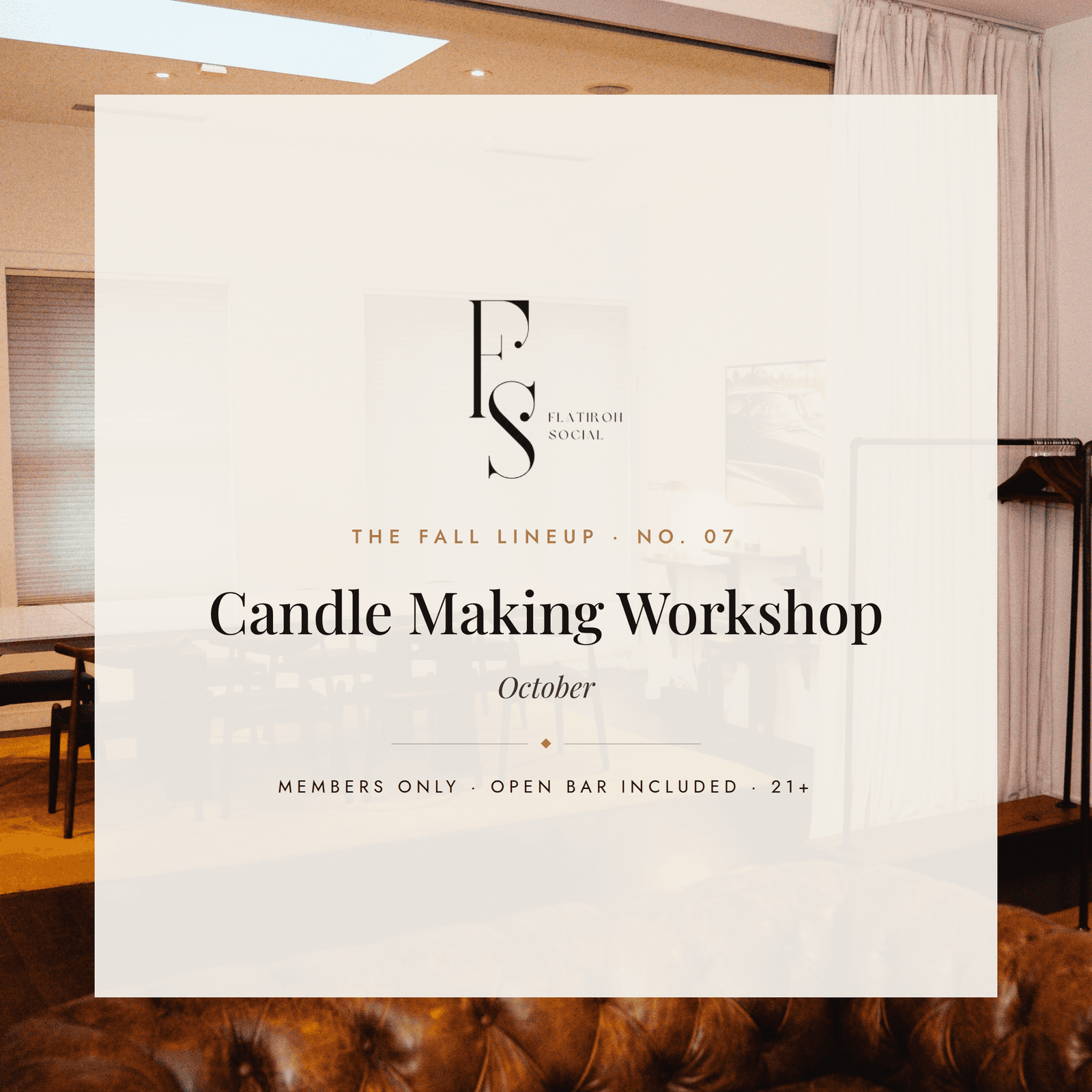 No. 07 — Candle Making Workshop 🕯️