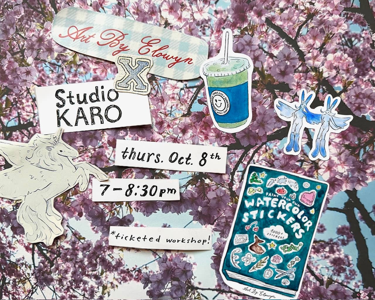 KAC Vol. 11: Watercolor Stickers with Elowyn