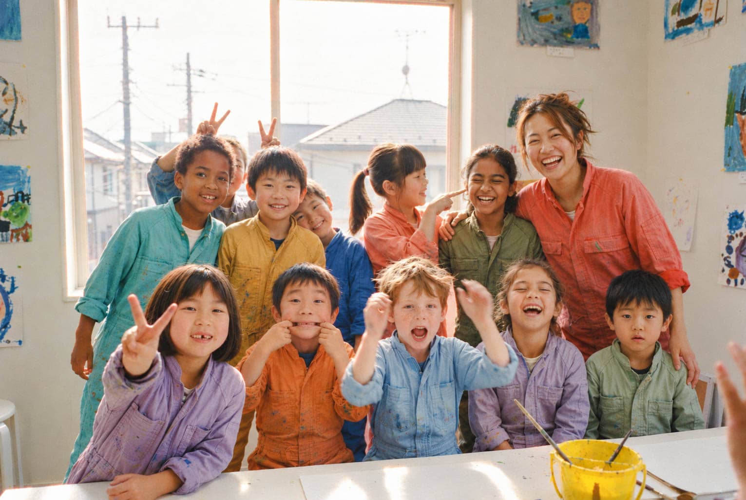 11/23(祝) 開催【6-9歳対象】《10名限定》がじゅく特別開催 子どものための英語xクリエイティブ教育 英語でアートを学ぶ60分のワークショップ Creative Education For Children Art Workshop in English