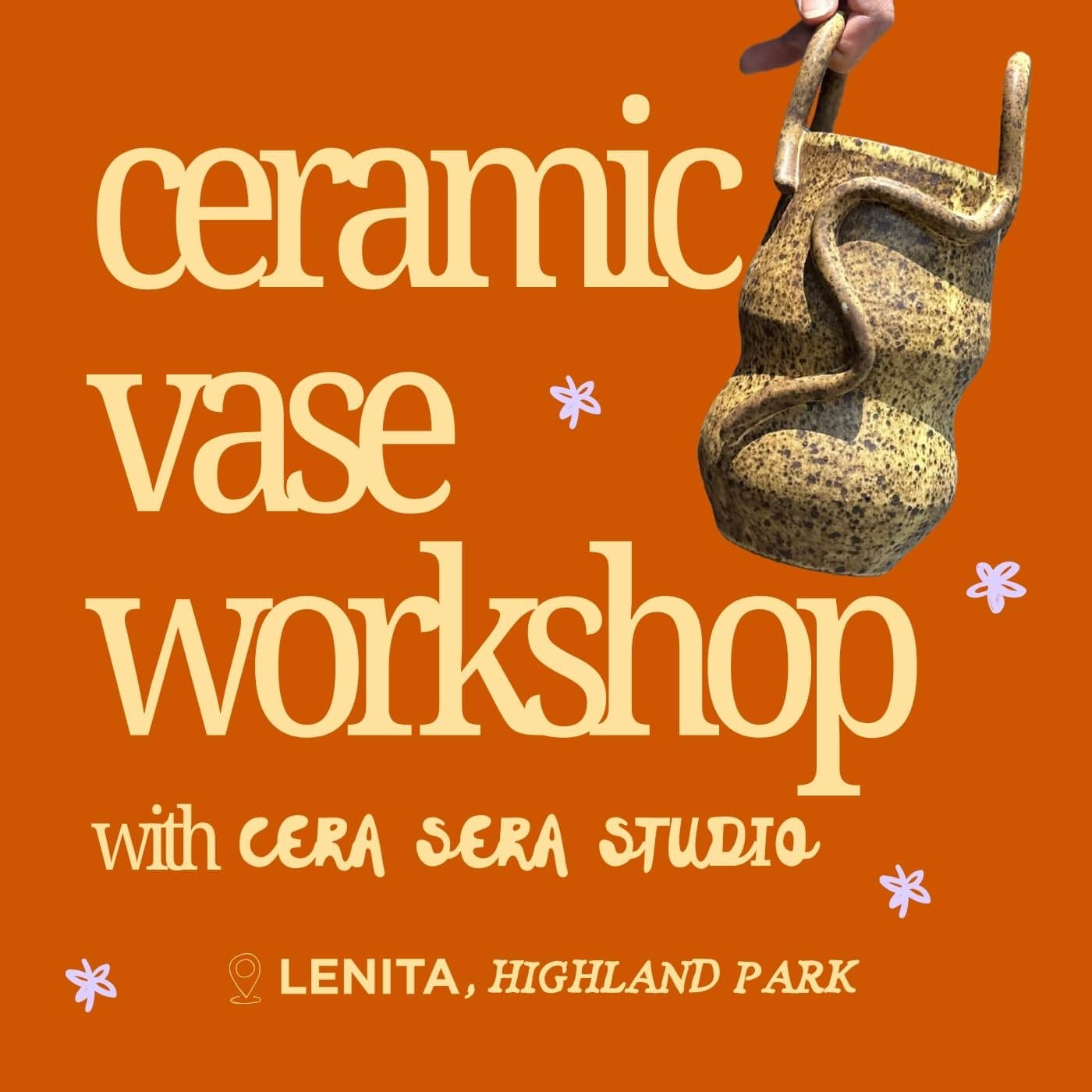 Ceramic Vase Workshop | CERA SERA X LENITA