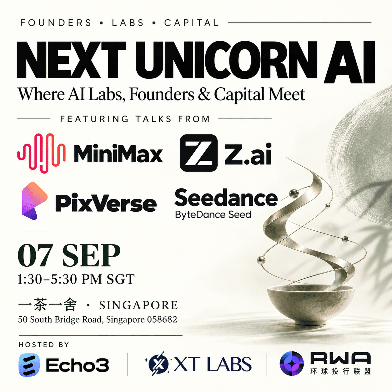 NEXT UNICORN: AI — Where AI Labs, Founders & Capital Meet