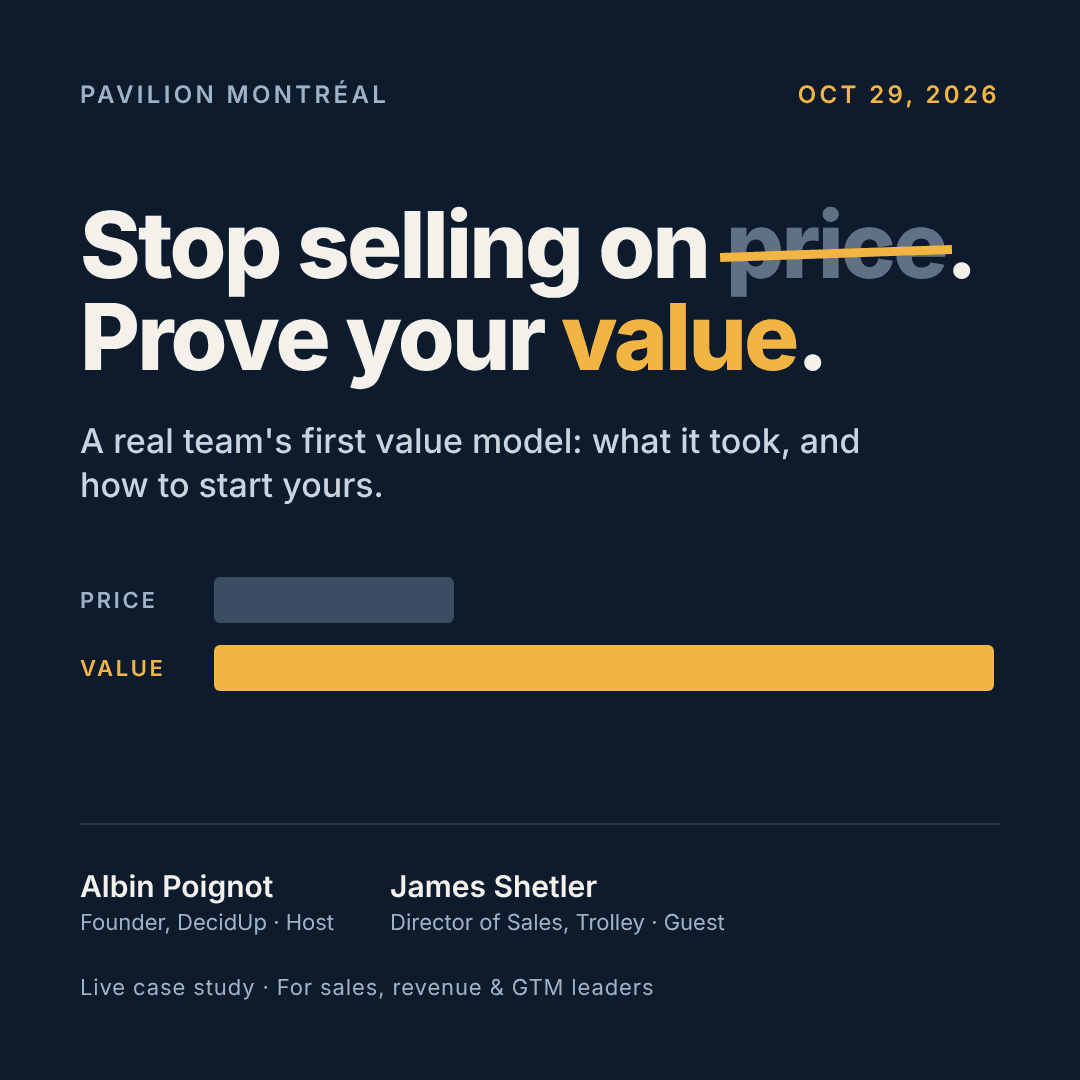 Differentiate on Value - Deep Dive