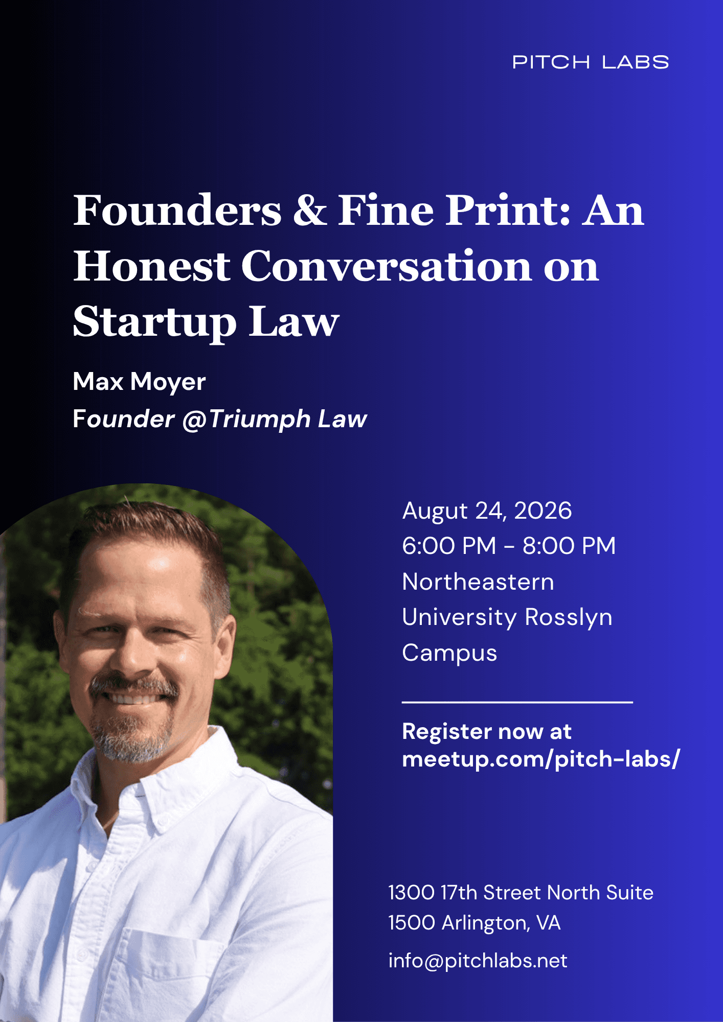 RESCHEDULED: Founders & Fine Print: An Honest Conversation about Startup Law