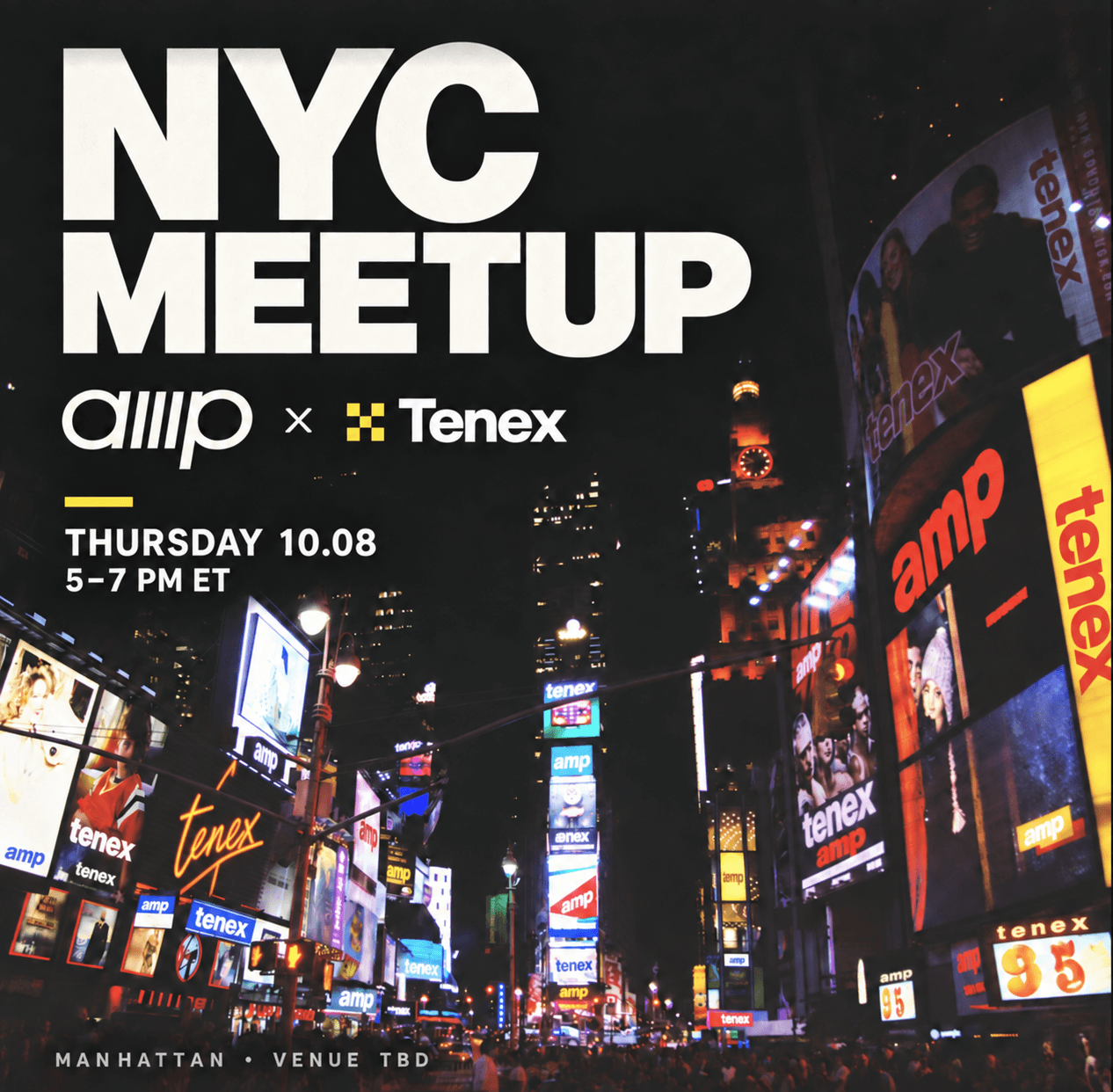 NYC Meetup — Amp x Tenex