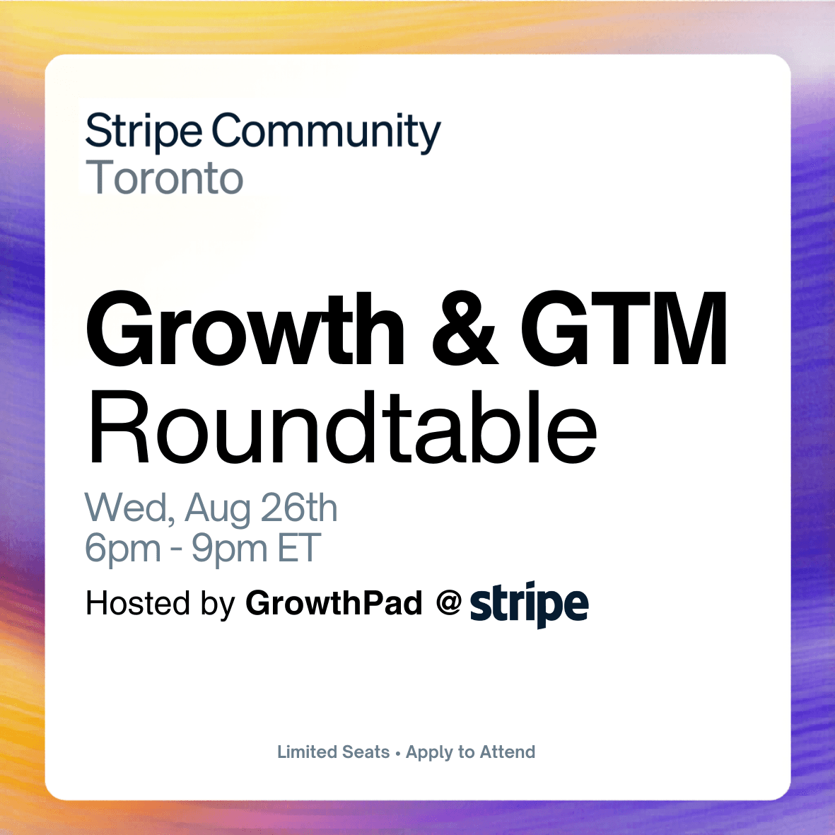 Growth & GTM Roundtable