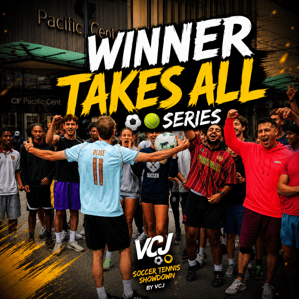 WINNER TAKES ALL 2V2 SOCCER TENNIS TOURNAMENT ⚽🎾