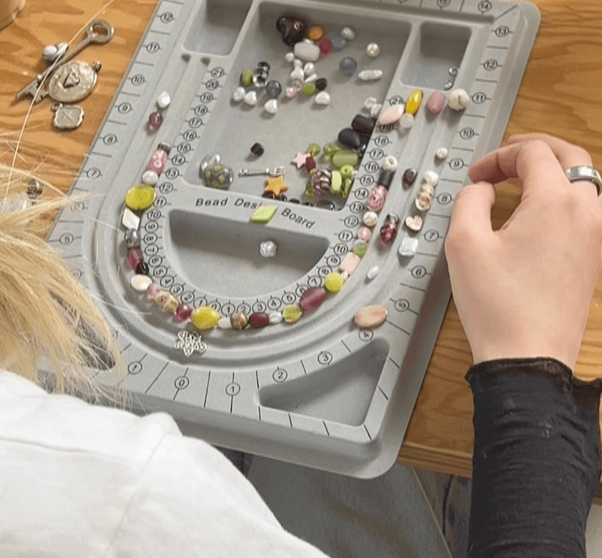 Vintage Beaded Jewelry Making