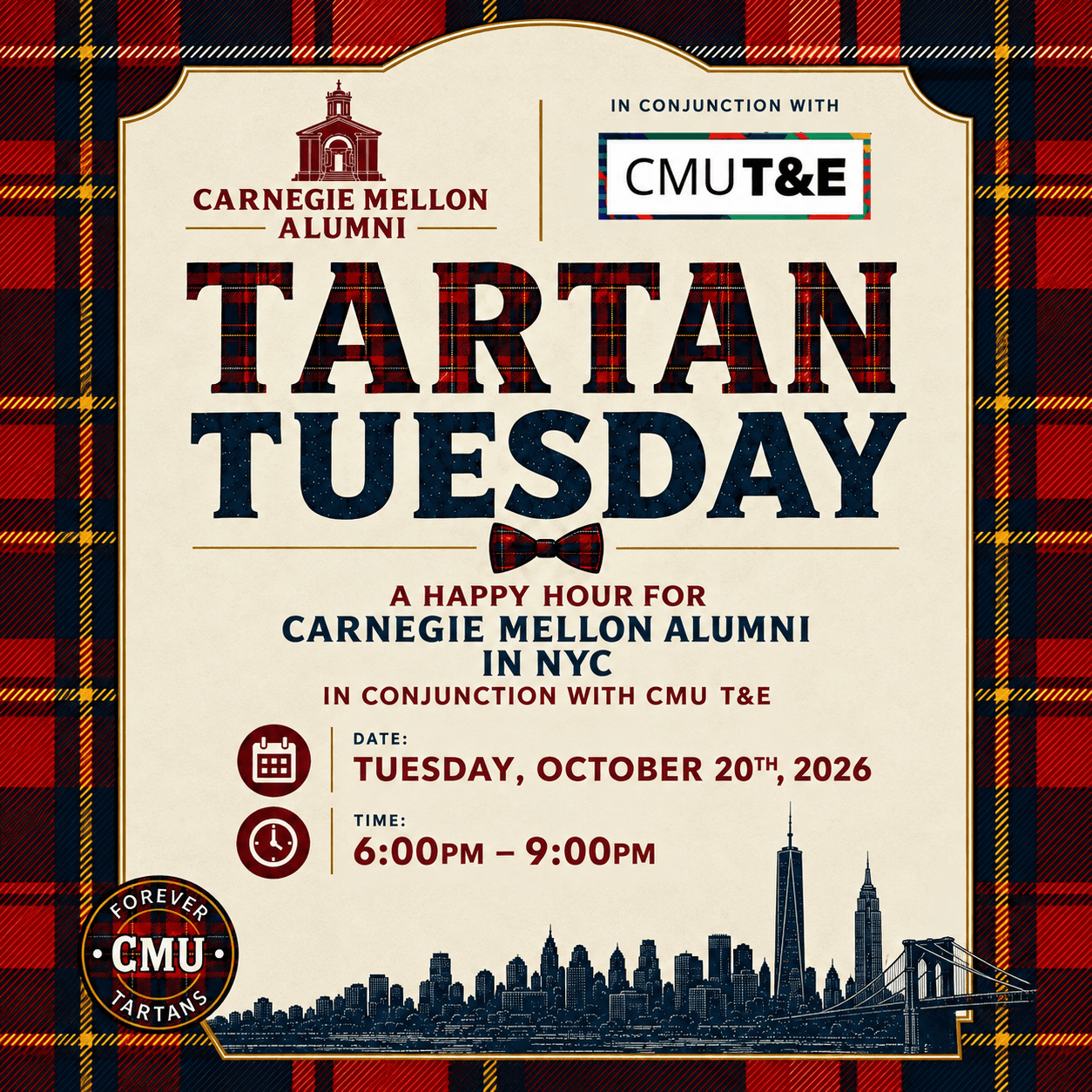 Tartan Tuesday x CMU T&E