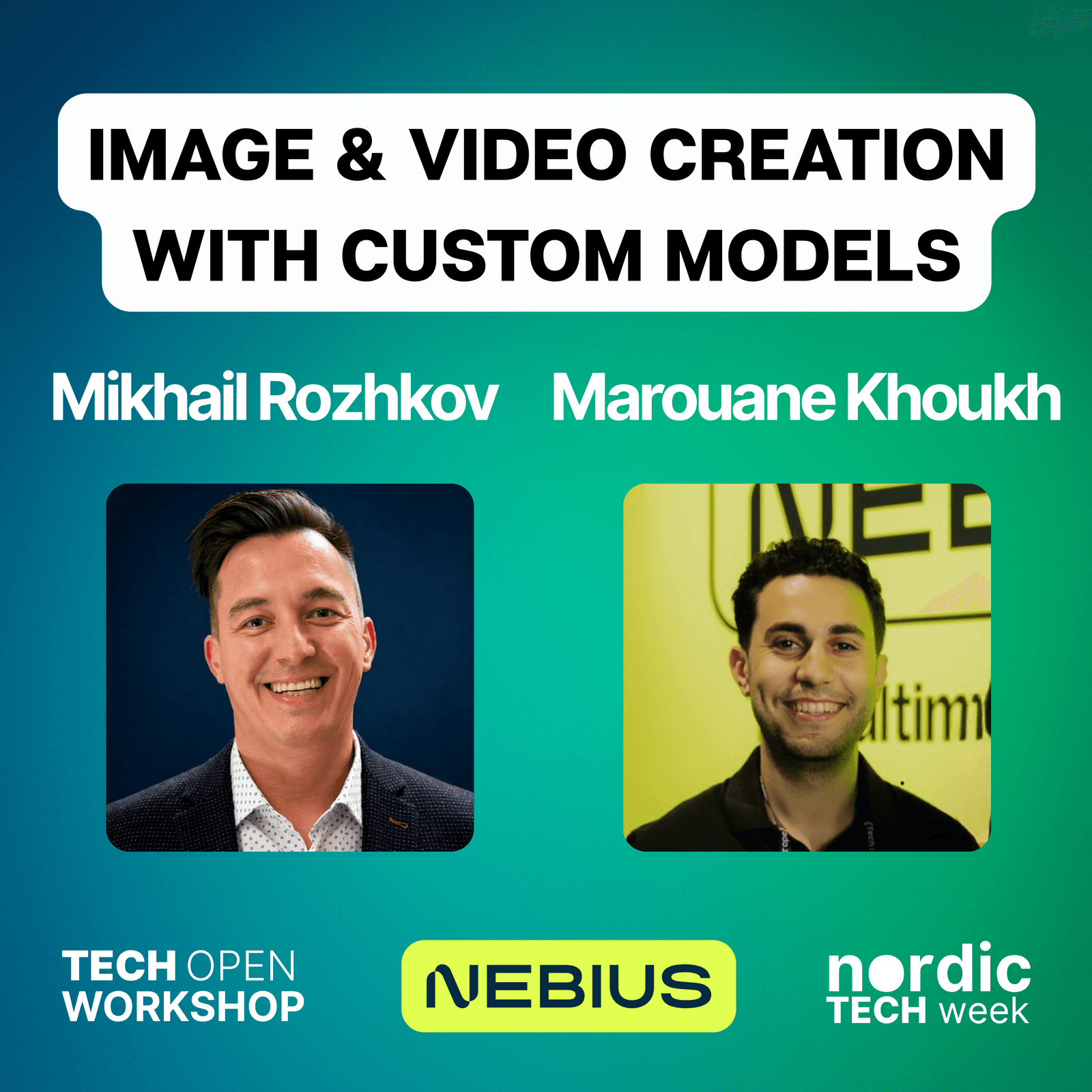 WORKSHOP: Hands-on Nebius Serverless: Image and Video Generation with custom models