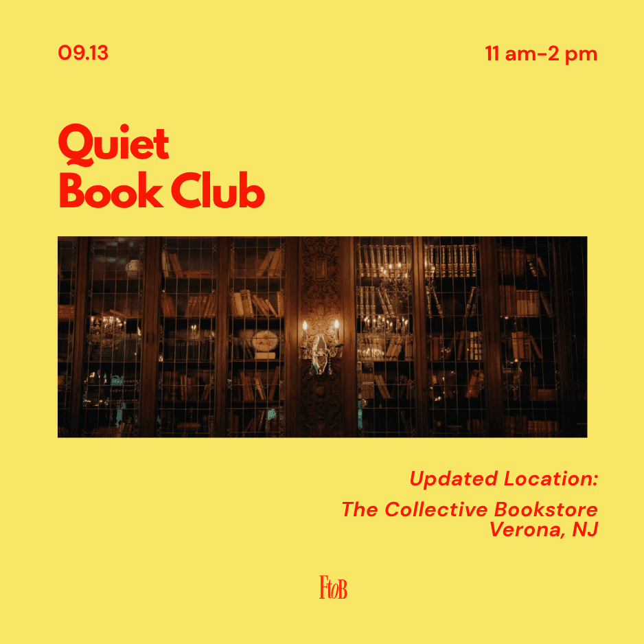 Quiet Book Club📚