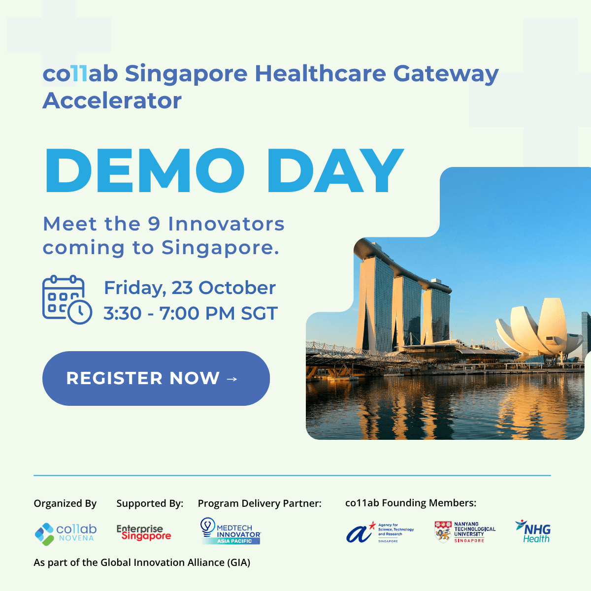 co11ab Singapore Healthcare Gateway Accelerator – Demo Day