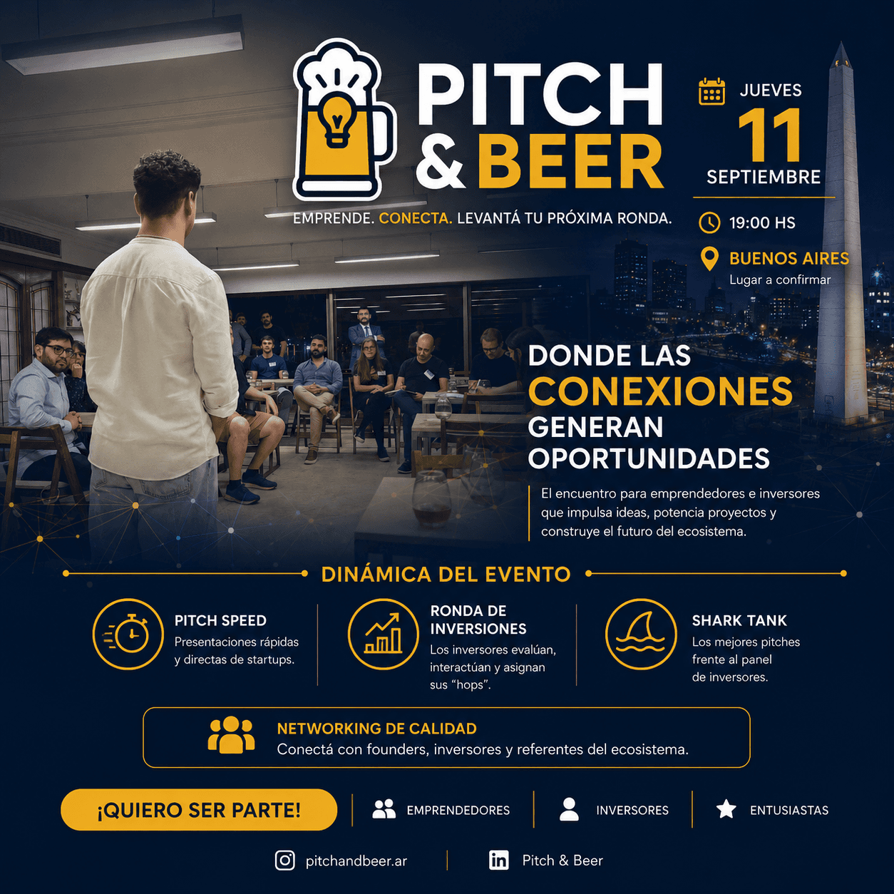 PITCH & BEER - Buenos Aires