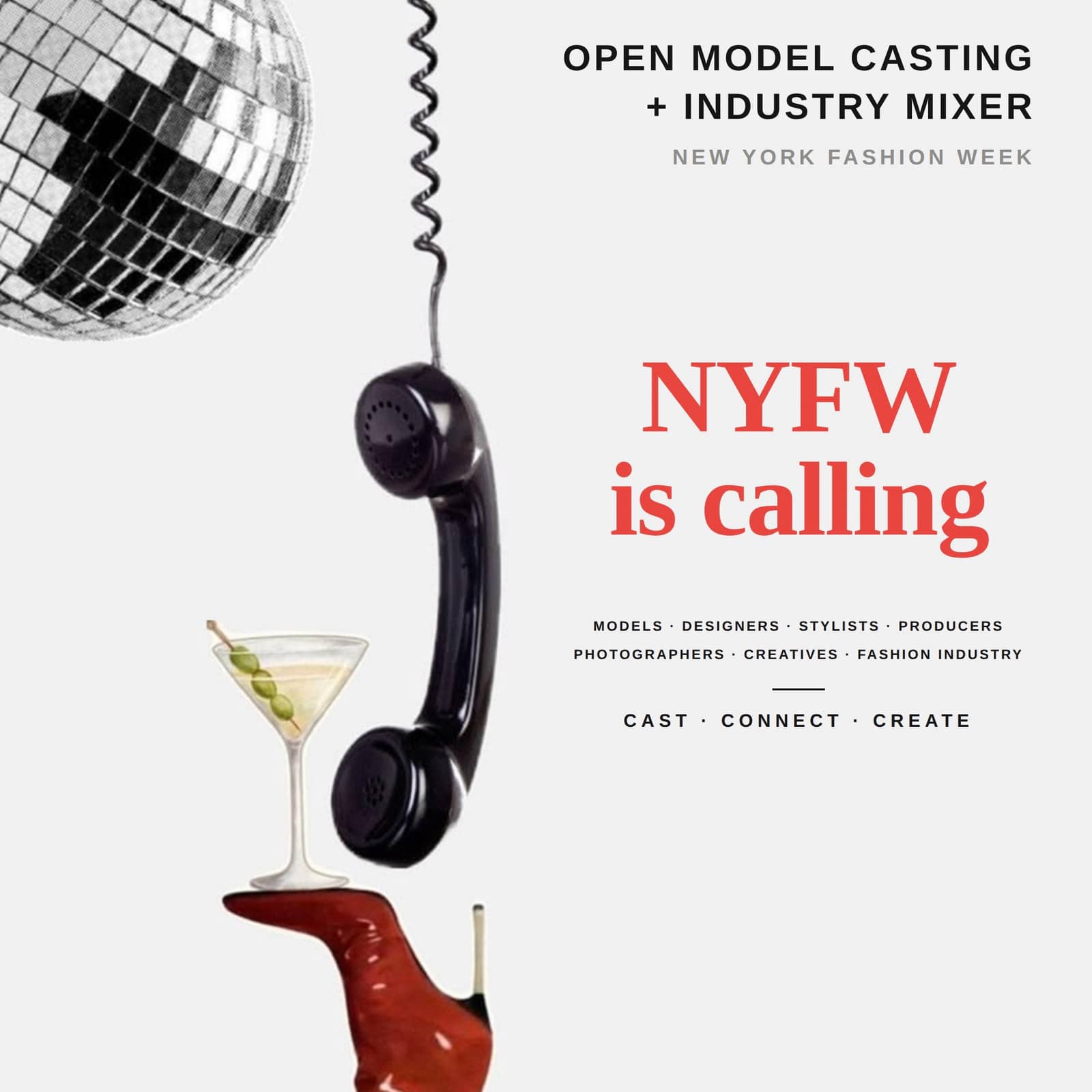 NYFW Casting Night — Model Casting + Industry Mixer