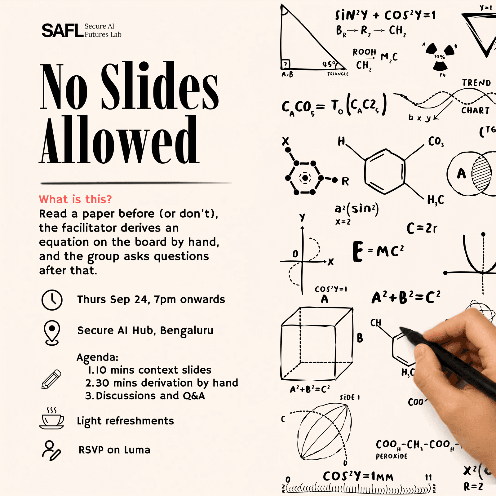 No Slides Allowed - ML Paper Reading Session