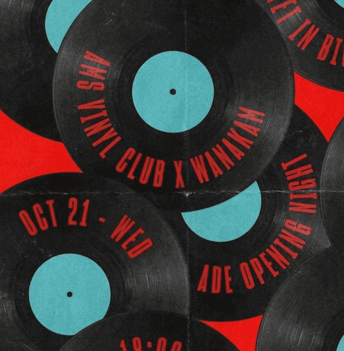 Amsterdam Vinyl Club x Wanakam- ADE Opening Night