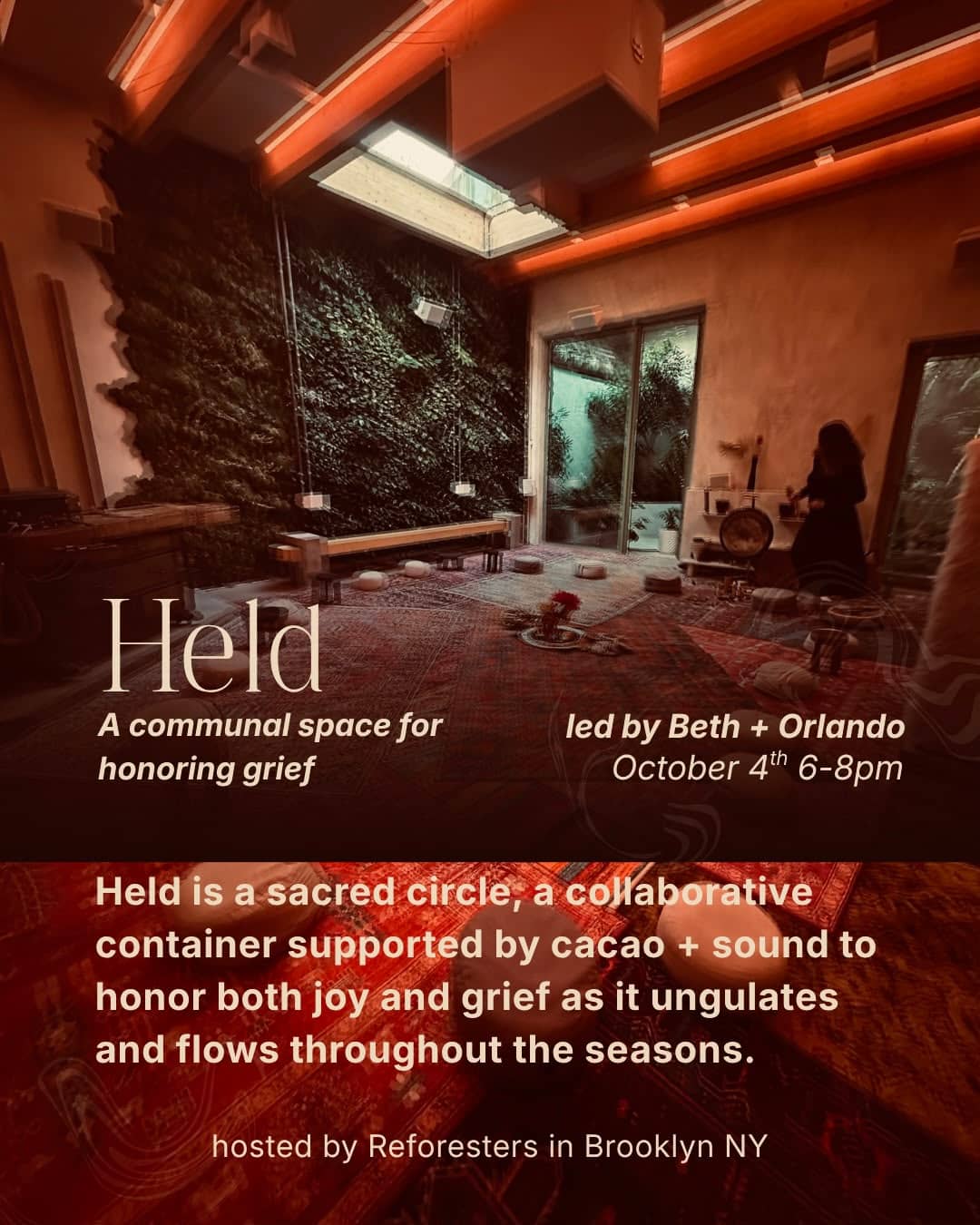 Held : A communal space for honoring grief