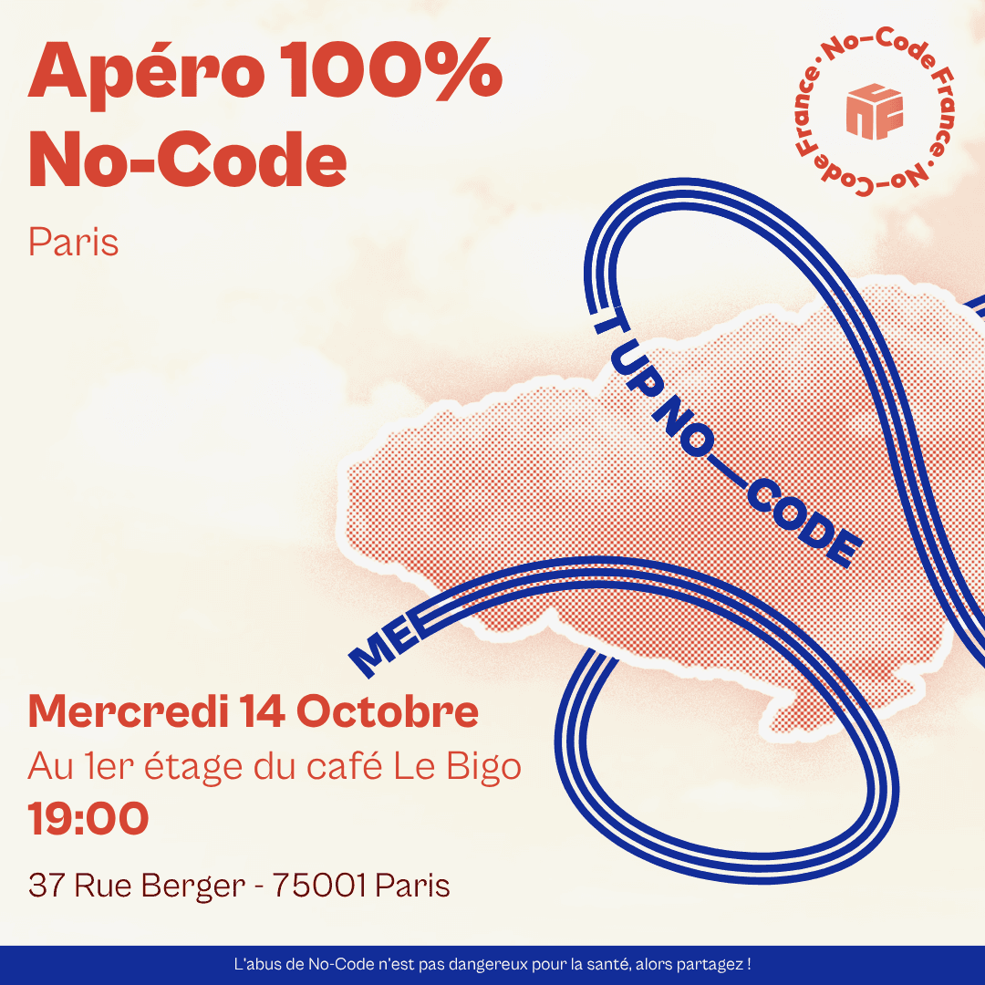 Meet up No-Code France Paris IDF