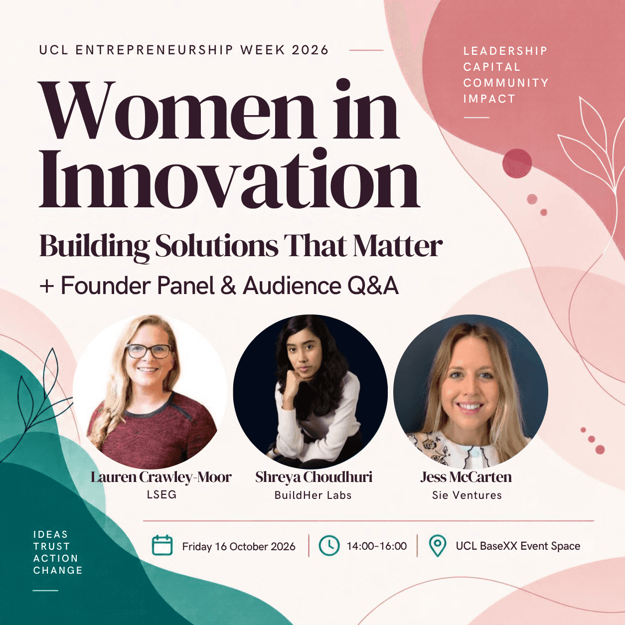 Women in Innovation: Building Solutions That Matter