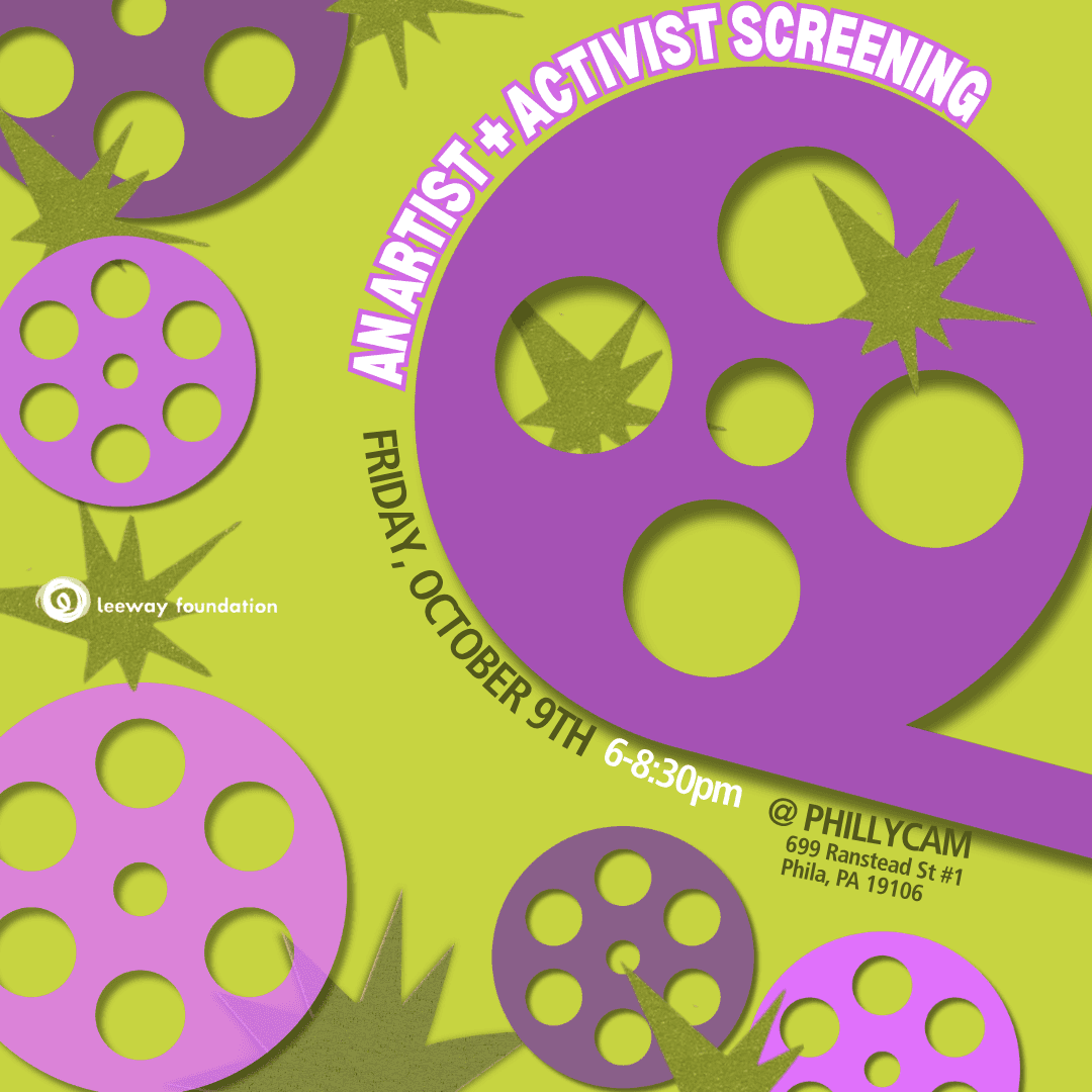 2026 Artist + Activist Screening