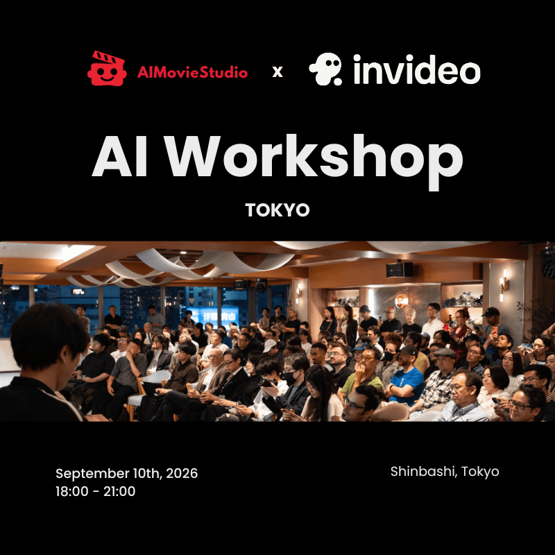 AI Workshop in Tokyo - Invideo