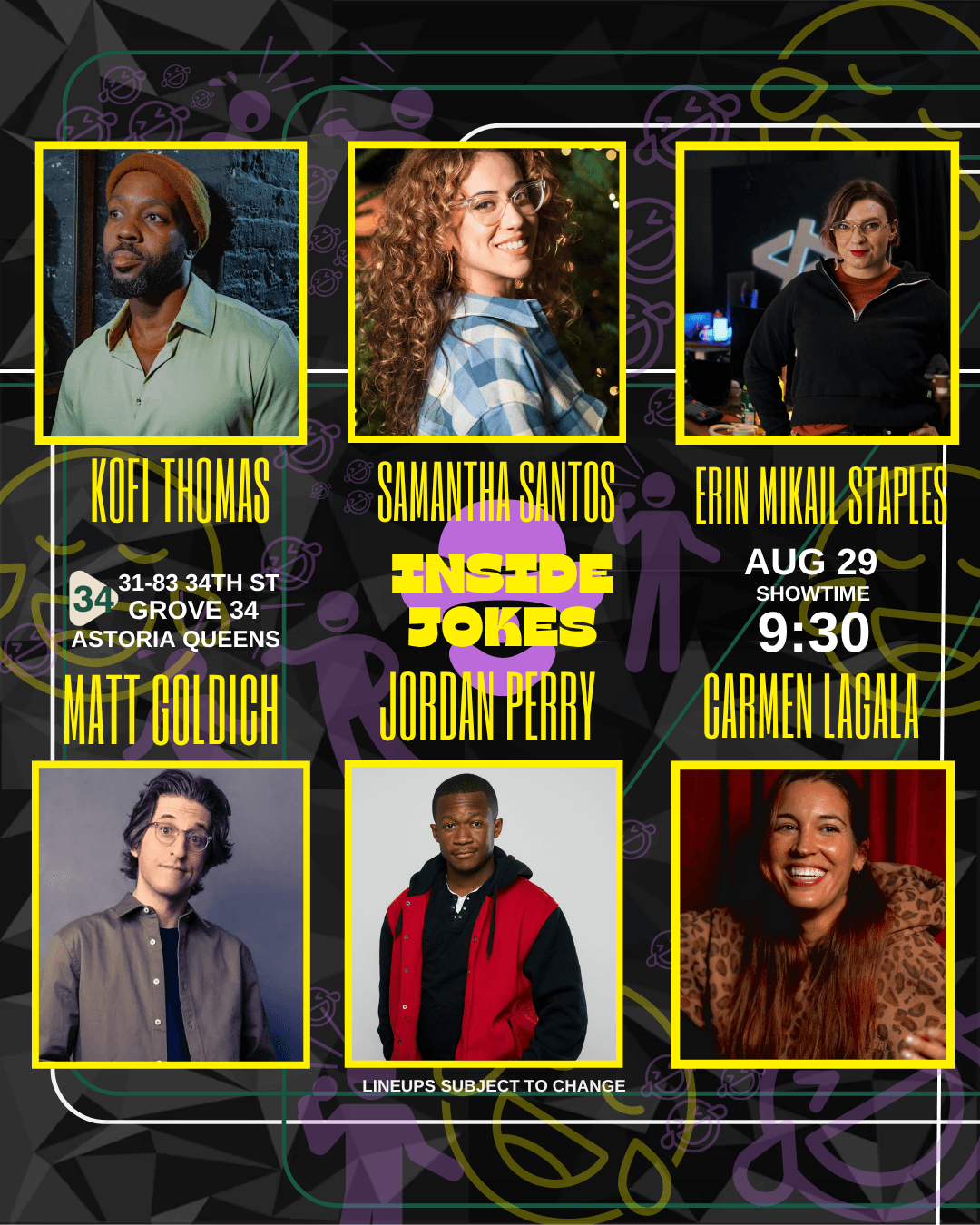 Inside Jokes Comedy Show