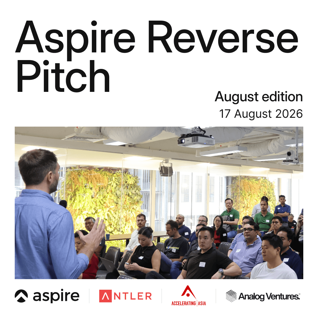 Aspire Reverse Pitch - "A" is for August Edition