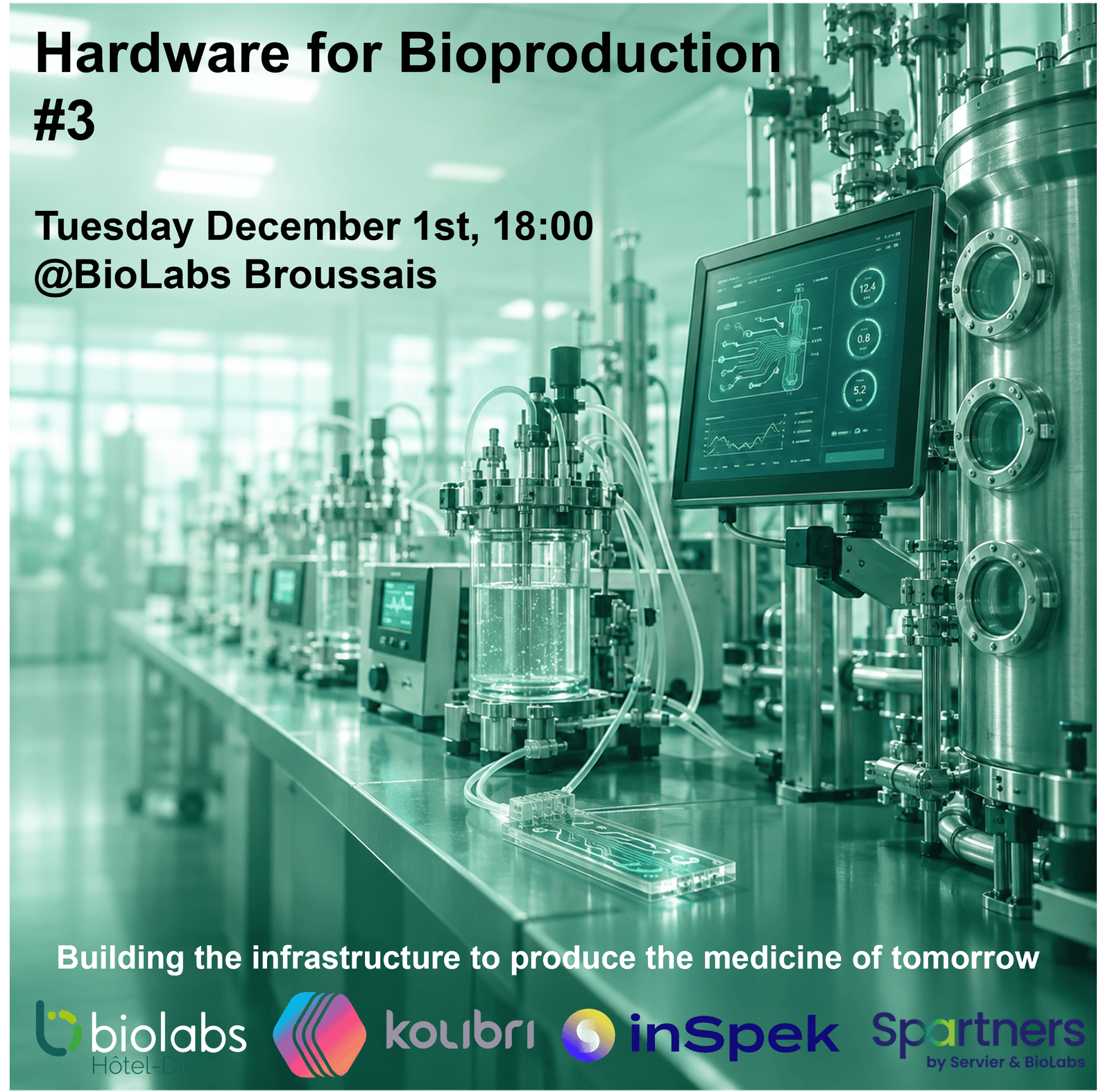 Hardware for Bioproduction #3: Microfluidics & Reactor Design