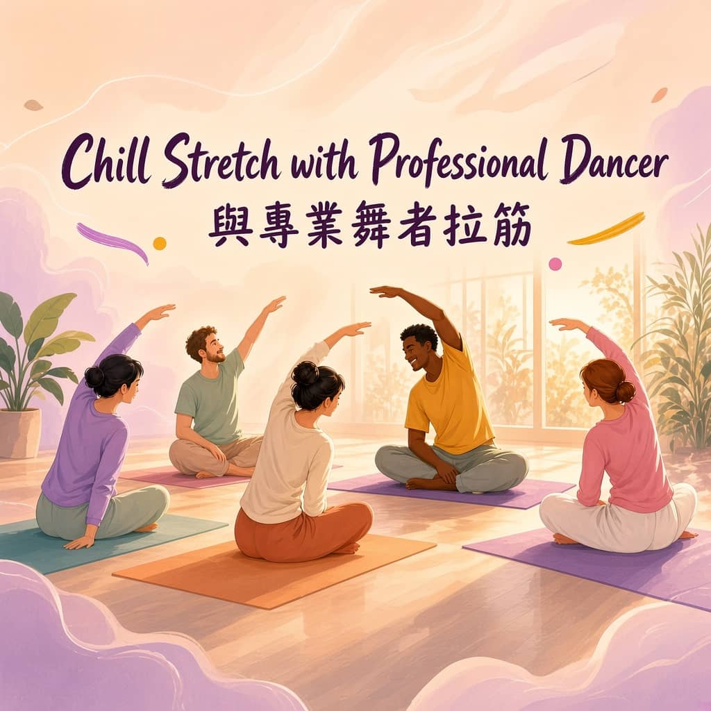 Chill Stretch with Professional Dancer 與專業舞者拉筋