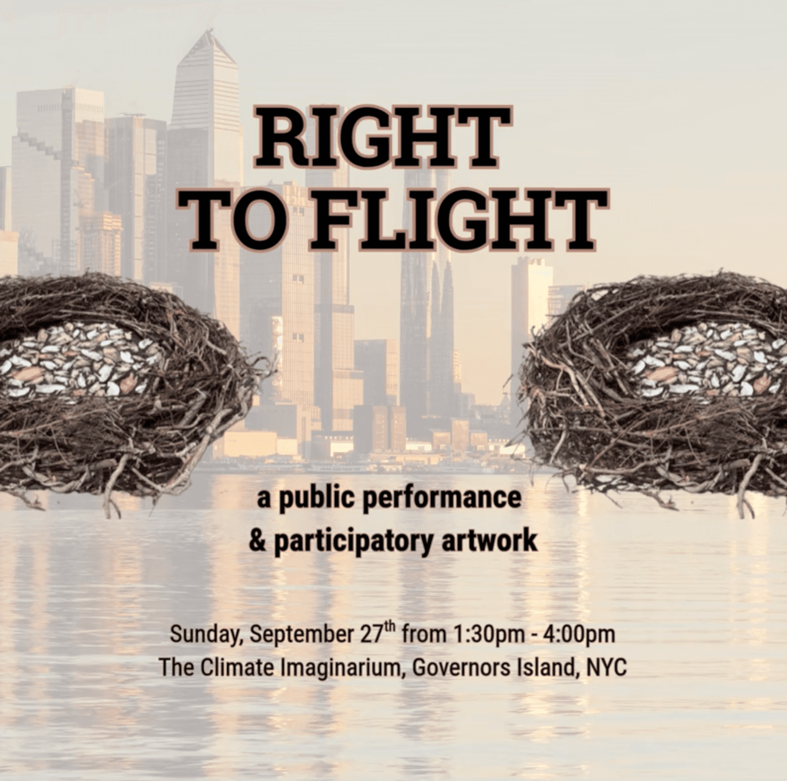 Right to Flight: A Public Performance & Participatory Artwork