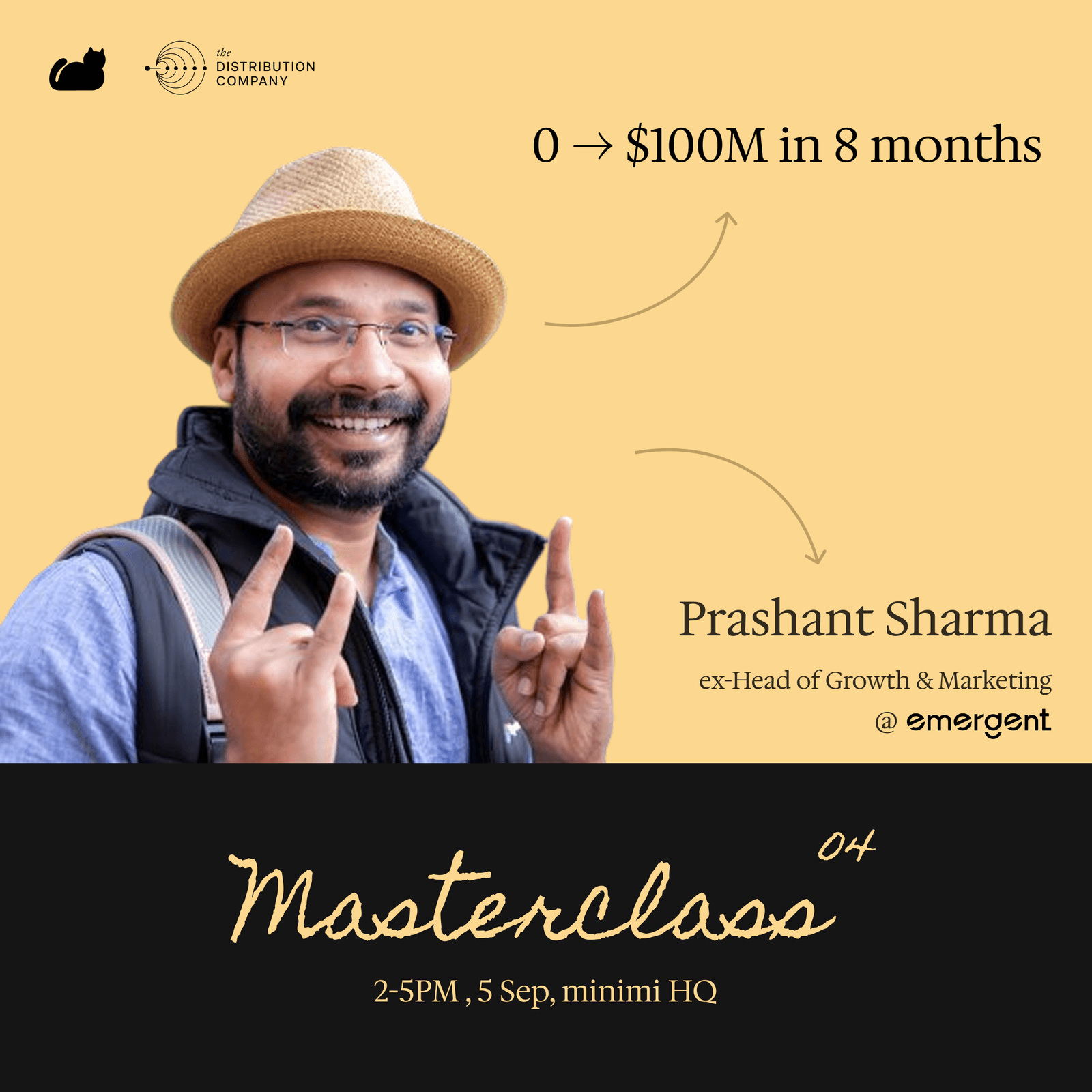 Masterclass: Prashant Sharma, ex-Head of Growth & Marketing, Emergent