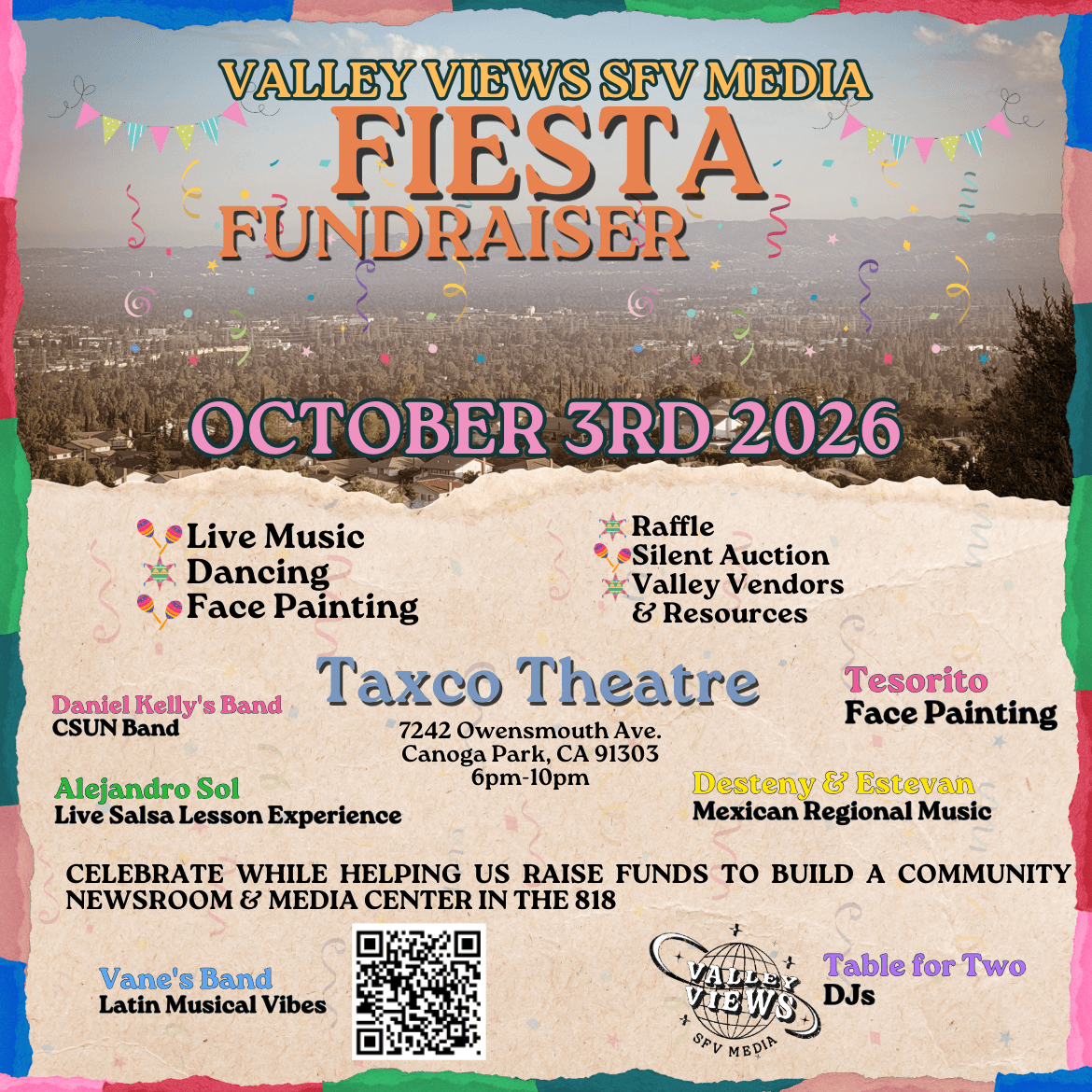 Fiesta Time! Valley Views Fiesta Fundraiser