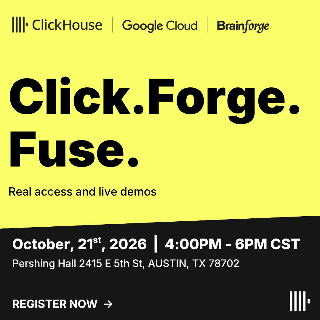 Google x ClickHouse x Brainforge
