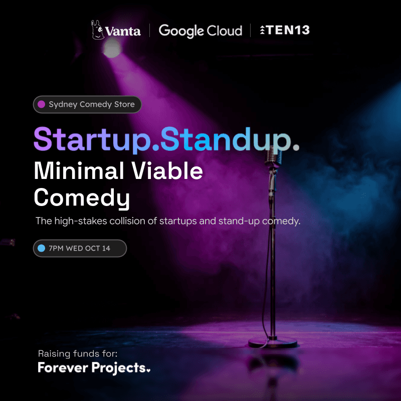 Startup Standup @ The Sydney Comedy Store