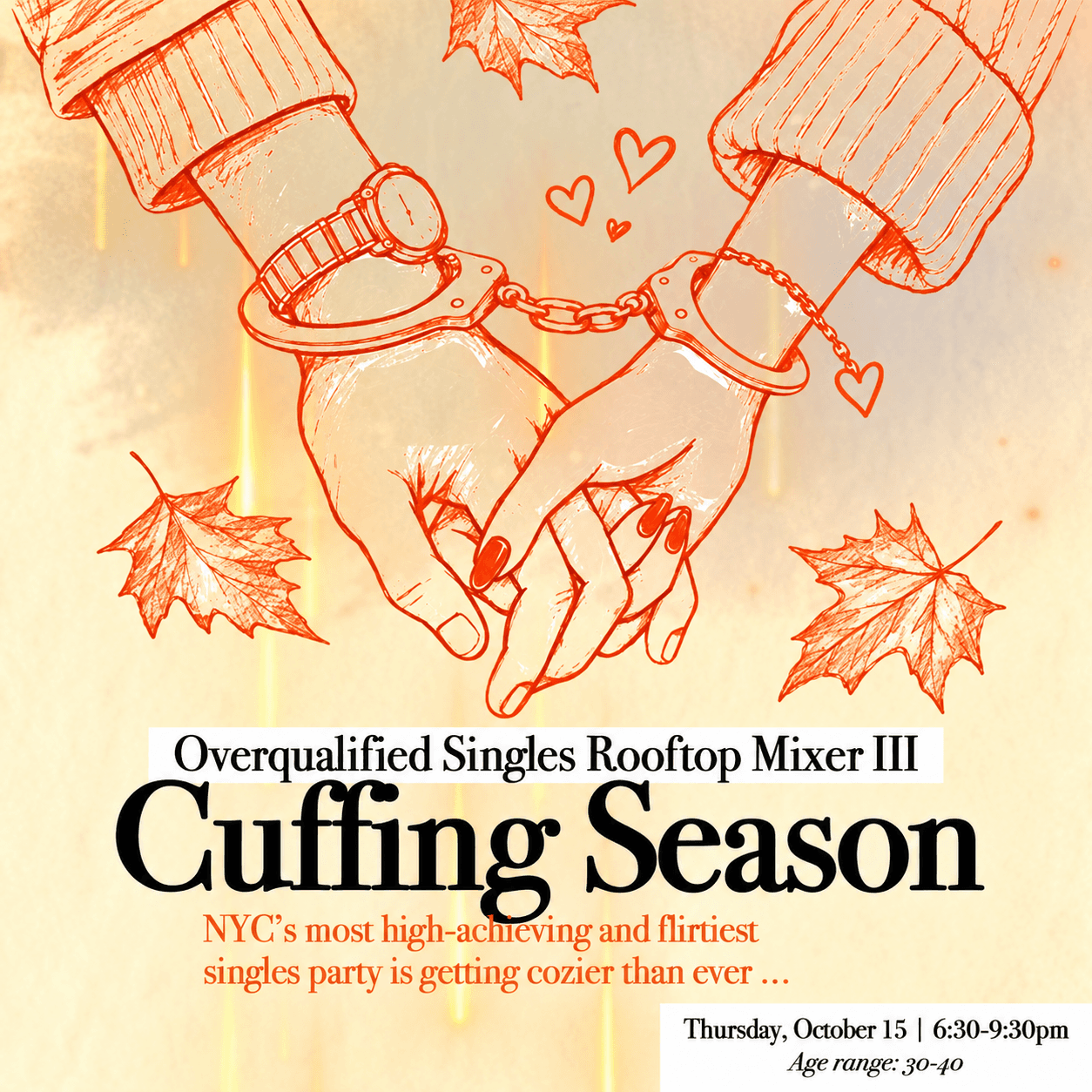 Overqualified Singles Rooftop Mixer: Cuffing Season
