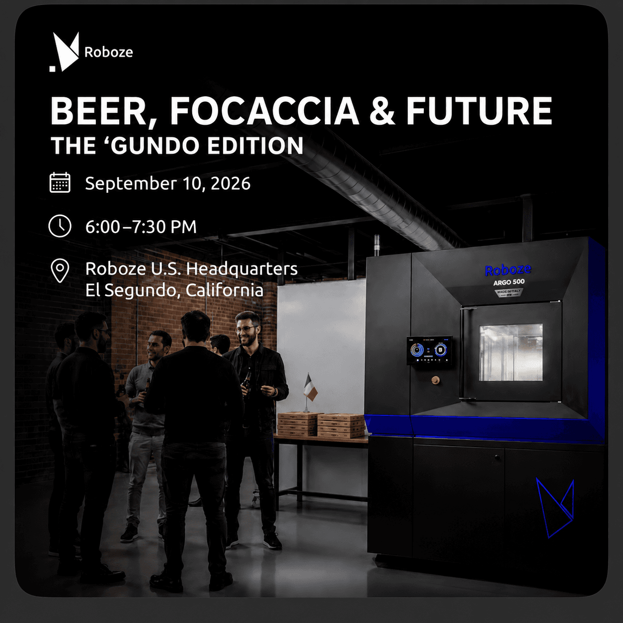 Beer, Focaccia & Future — The ’Gundo Edition