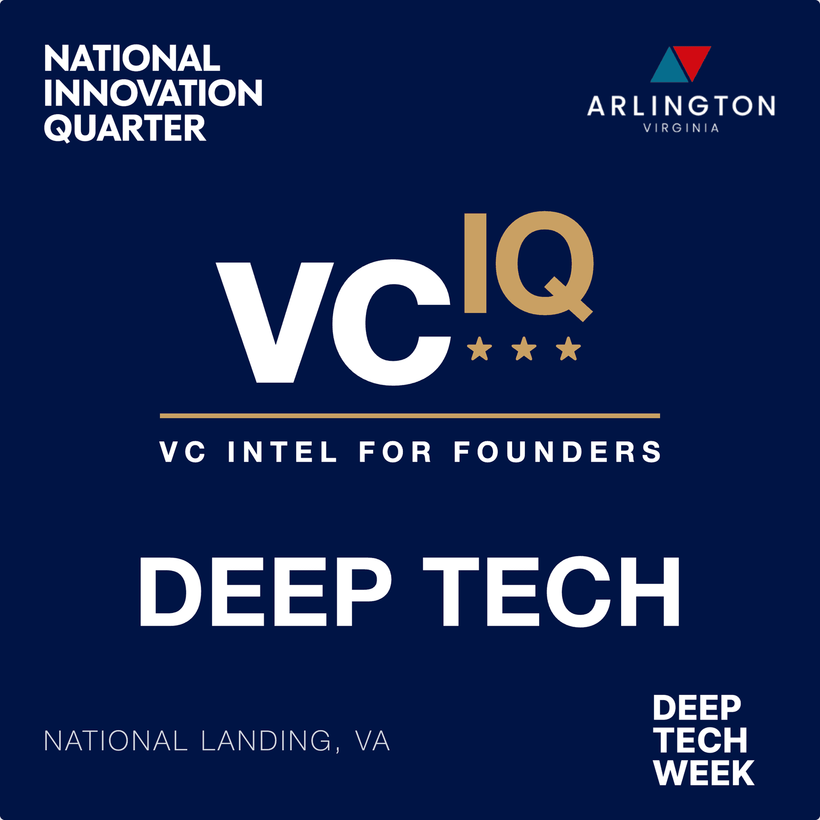 vcIQ: Deep Tech Founder Session