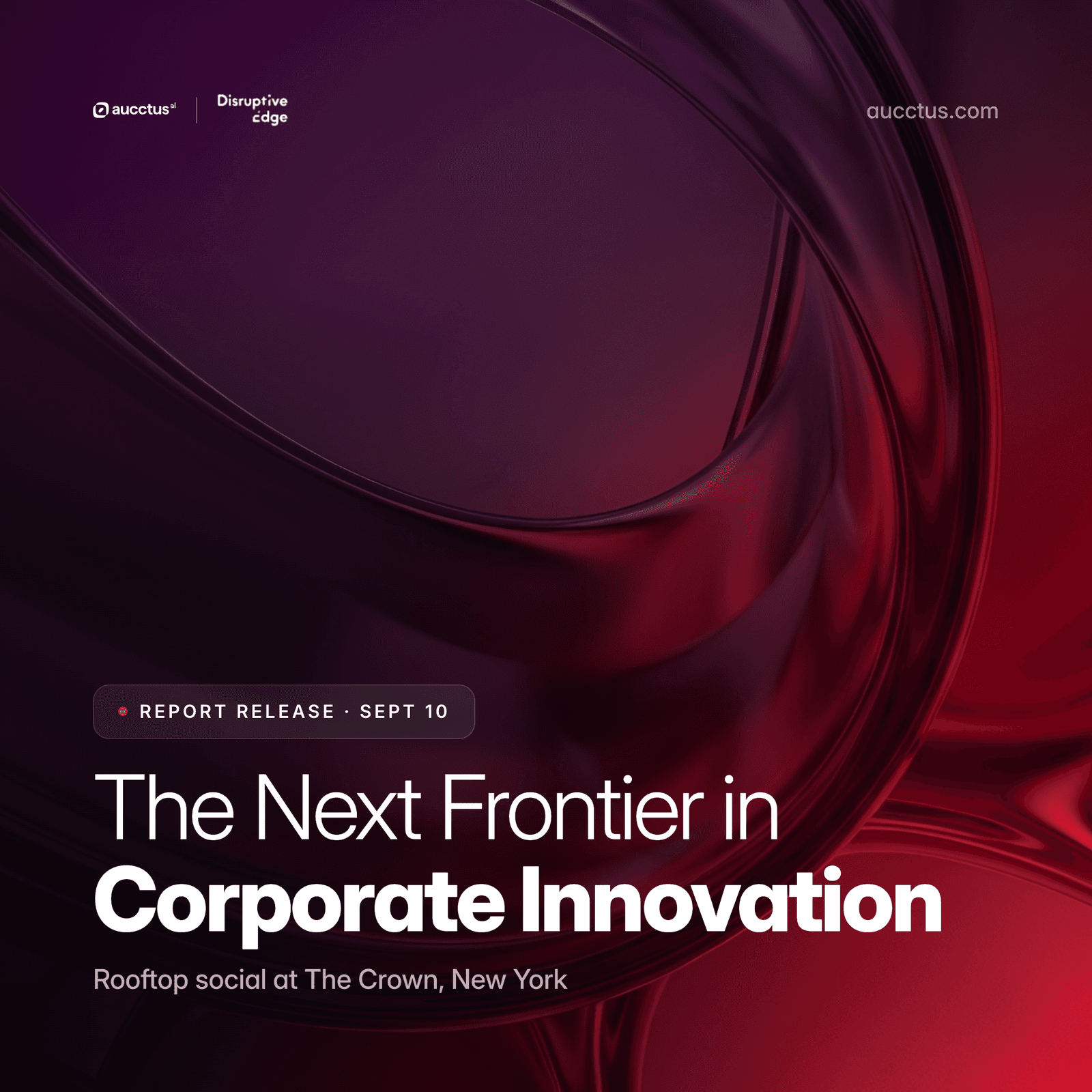 The Next Frontier: A Rooftop Social for Corporate Innovation Leaders