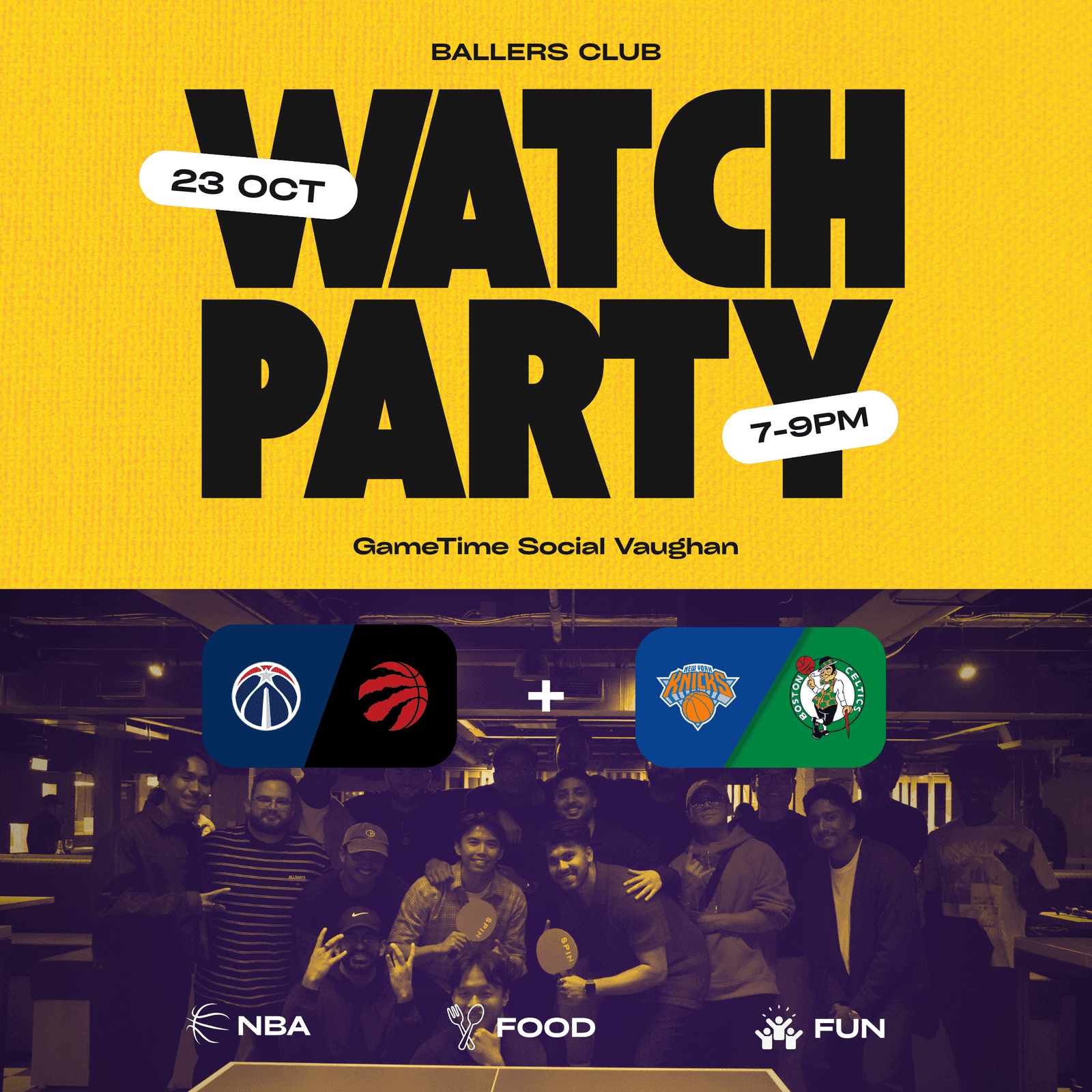 Ballers Club Social: NBA Season Watch Party