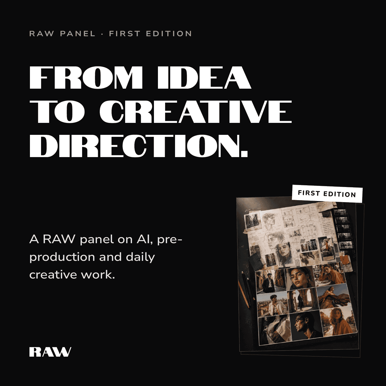 AI in Visual Pre-Production | RAW Panel #01 @Norrsken House