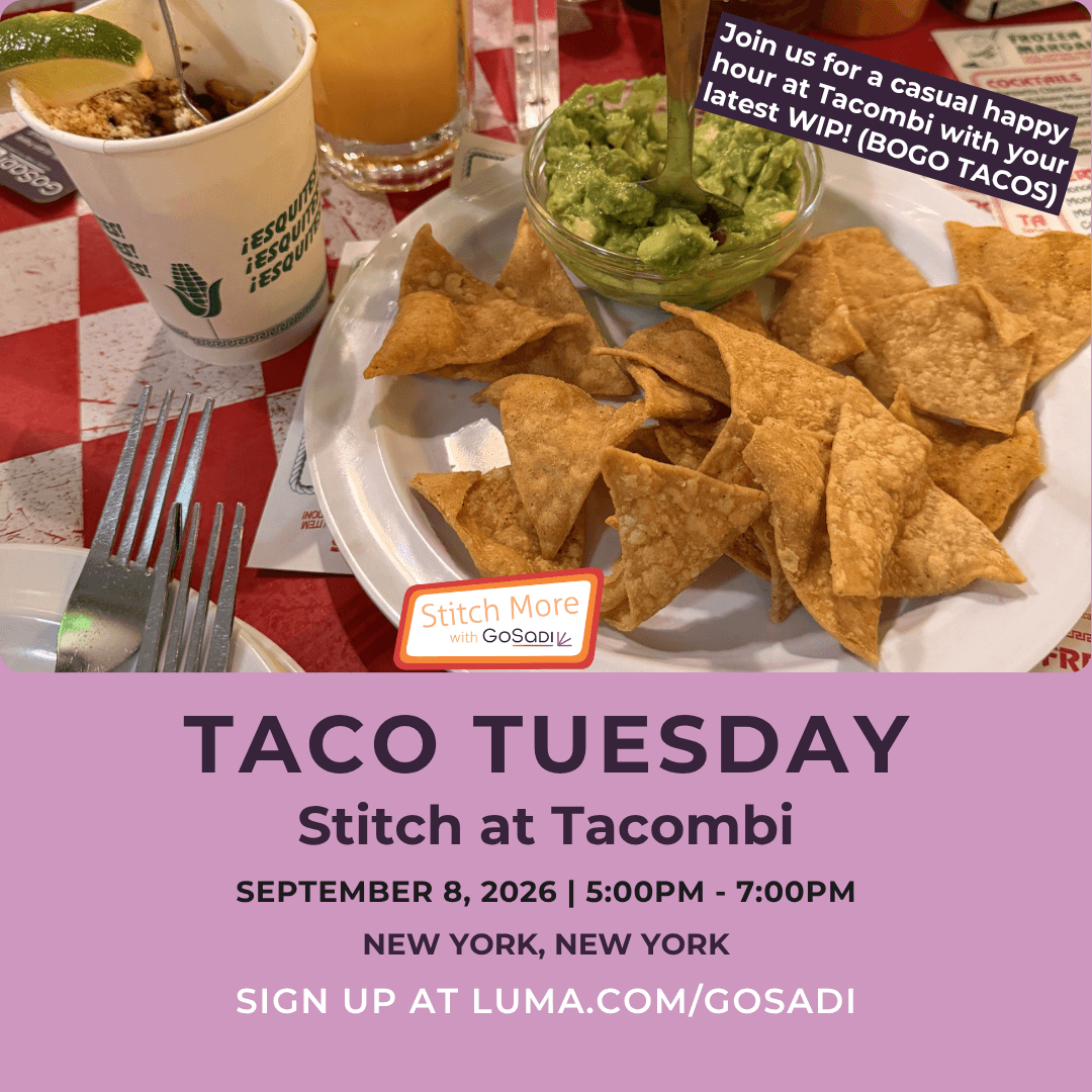 Taco Tuesday Stitch Night Flatiron District, NYC