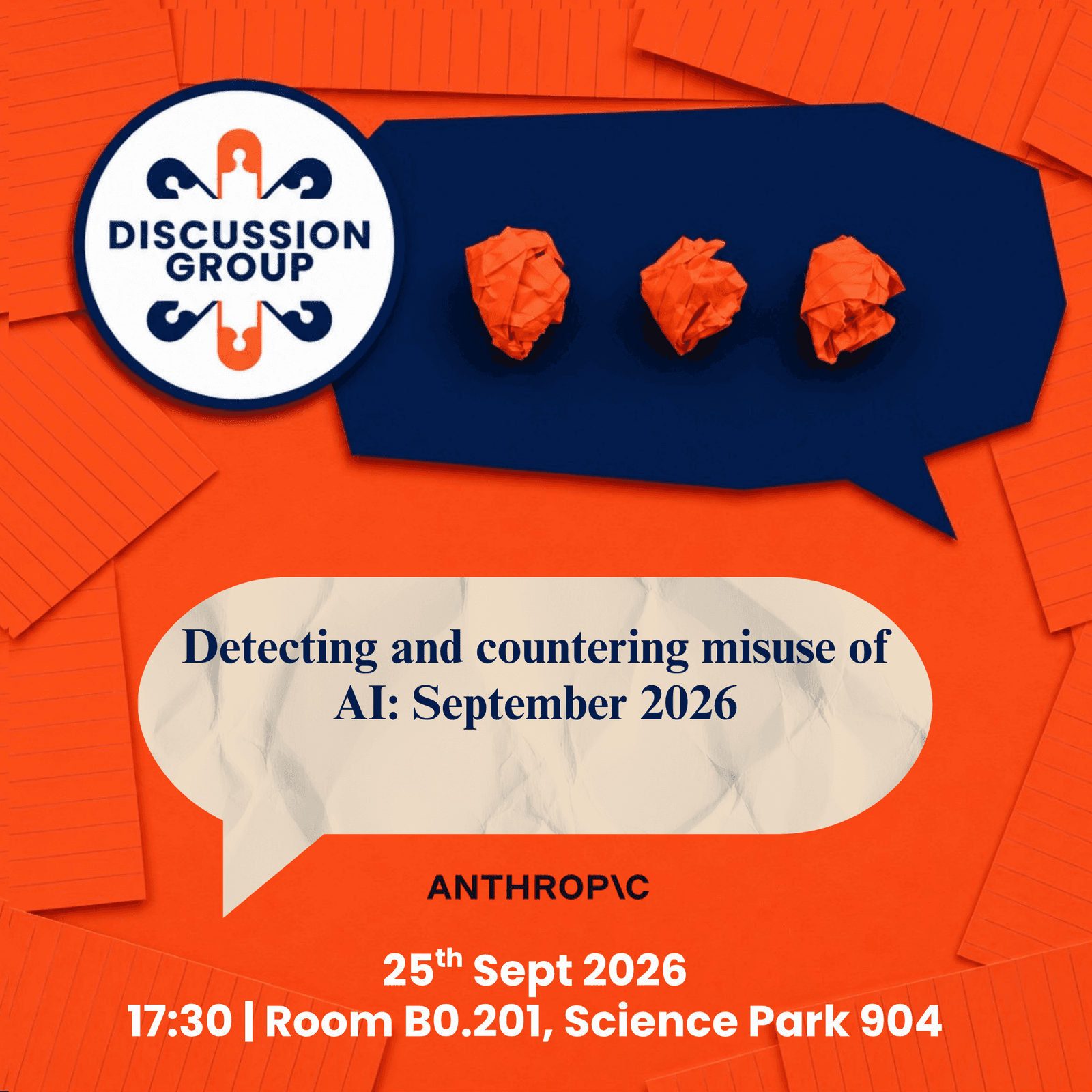 SAIN Amsterdam Discussion Group: Anthropic's Report on AI Misuses