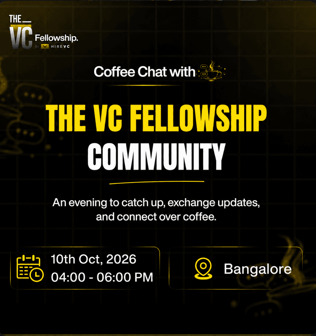 Bangalore Meetup with The VC Fellowship