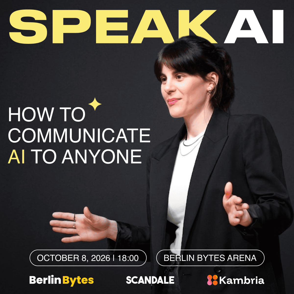 Speak AI: How to Communicate AI to Anyone