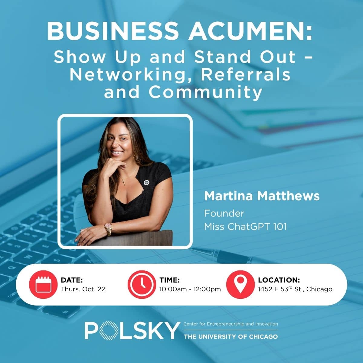 Business Acumen: Show Up and Stand Out – Networking, Referrals and Community