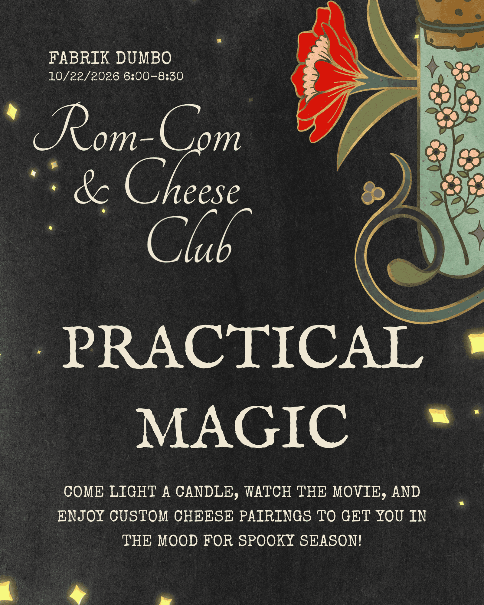 Rom-Com & Cheese Club: PRACTICAL MAGIC
