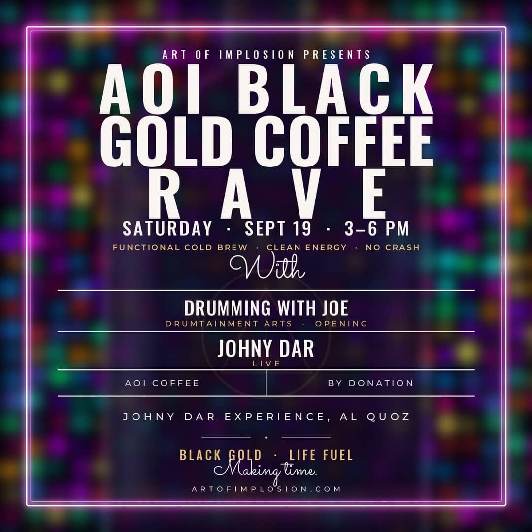 AOI Black Gold Coffee Rave