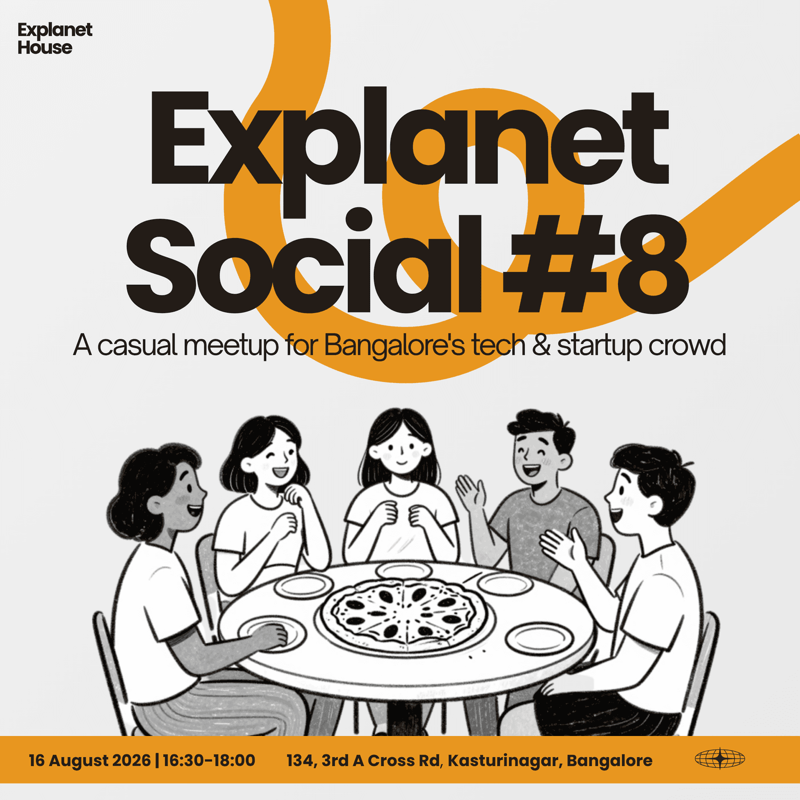 Explanet Social · Bangalore Tech · Indiranagar Side (#8)