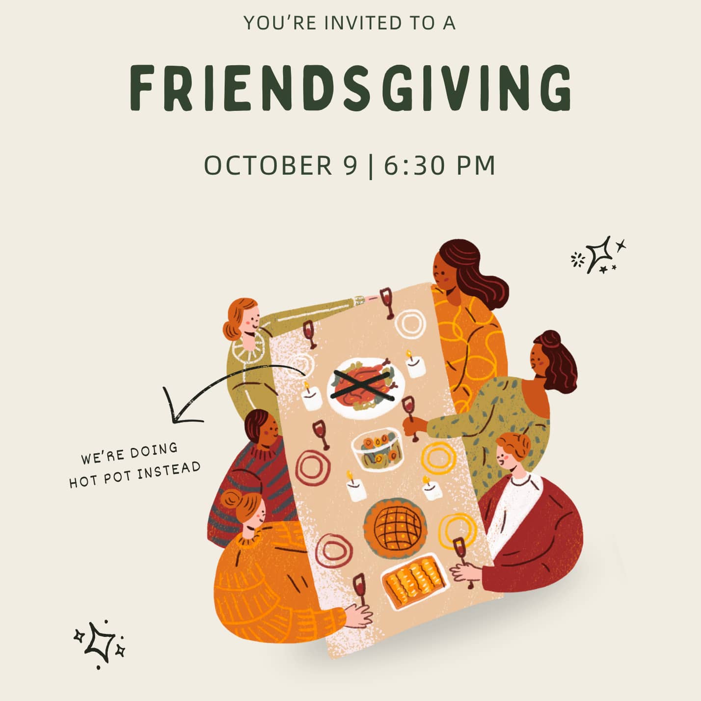 FRIENDSGIVING: Hot pot & Roller Skating 🍲🛼